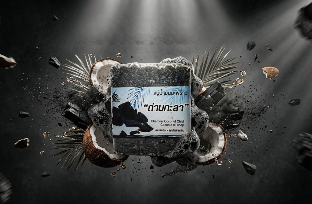 สบู่ถ่านกะลา